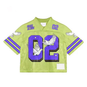 Jersey Deportivo Personalizable OEM de Talla Grande con Malla Transpirable, Impresión de Nombre y Número del Jugador, Venta al Por Mayor, Jersey de Fútbol Americano - Product Image 6