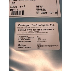 TOKYO ELECTRON TEL D129679 RING, <b>SPACER</b> - Trusted Global Legacy Semiconductor Equipment and Parts at - Product Image 6