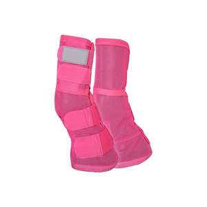Bottes de protection pour chevaux en nylon avec motif doré pour la thérapie et le soutien à la récupération - Product Image 2