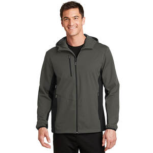Chaqueta Deportiva Softshell para Hombre, para Otoño, con Logotipo Personalizado, Tela de Lona de Alta Calidad, con Cuello Alto, Estilo Urbano - Product Image 1