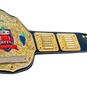 World Champion Football Belt WFFL Custom Wrestling Belt High-Quality Collector's Item - Product Image 4