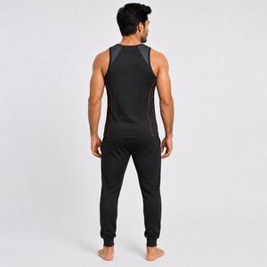 Camiseta sin mangas para hombre de alta calidad que ofrece comodidad suave, ajuste relajado y durabilidad confiable para estilos de vida activos. Camiseta sin mangas para hombre. - Product Image 2