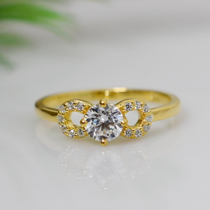 Engagement & Wedding <b>Ring</b> Cubic Zirconia 925 Sterling <b>Silver</b> <b>Statement</b> <b>Ring</b> for Women - Product Image 6