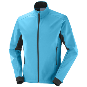 Full Zipper Custom Printed Logo <b>Men</b> Softshell <b>Jacket</b> with Stand Collar Front Logo-Waterproof Breathable High Quality Wholesale - Product Image 3