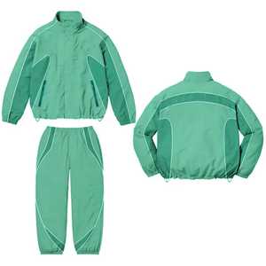 Survêtement unisexe à fermeture éclair en nylon de haute qualité pour homme Vêtements d'été personnalisés pour hommes et femmes-Collection printemps fabriquée - Product Image 6