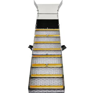 Sluice Box Pieghevole Compatto da 50 Pollici in Lega di Alluminio, Attrezzatura Leggera e Portatile per l'Estrazione dell'Oro - Product Image 2