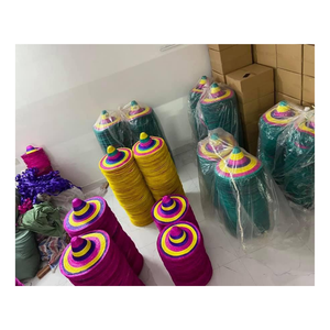 หมวกฟางสานคุณภาพพรีเมียม น้ำหนักเบา ระบายอากาศได้ดี เหมาะสำหรับชายหาด รีสอร์ท วันหยุด และกิจกรรมกลางแจ้ง  เป็นเครื่องประดับแฟชั่น - Product Image 5