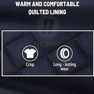 Veste d'hiver pour homme de haute qualité 100% coton, respirante, écologique, avec logo sur le devant - Product Image 5