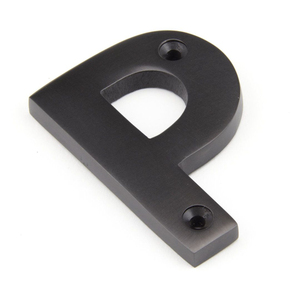 Letras Decorativas de Hierro Fundido Negro Mate Modernas para Casa, Letras Metálicas Resistentes para Montar en la Pared, Letras para Letreros de Dirección y Nombre para Puerta - Product Image 6