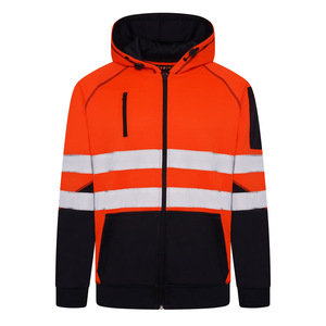 Sudadera con capucha de alta visibilidad para hombre, hecha a medida, transpirable, ropa de trabajo de alta visibilidad en diferentes tallas y colores - Product Image 1
