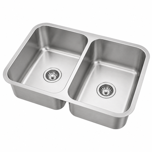 Évier de cuisine en acier inoxydable SS304 de qualité supérieure, grand modèle à cuve unique, design sous plan, vente en gros par fabricant vietnamien - Product Image 3