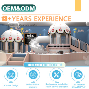 In legno Mini bianco Soft Play <span class=keywords><strong>parco</strong></span> <span class=keywords><strong>giochi</strong></span> per bambini al coperto con scivolo per il noleggio di feste per i bambini <span class=keywords><strong>Area</strong></span> <span class=keywords><strong>giochi</strong></span> per bambini - Product Image 6