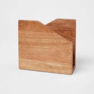 Boîte à mouchoirs décorative en bois, élégante boîte à serviettes pour salon, bureau, accessoire d'organisation élégant - Product Image 1