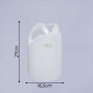 Empty Laundry Detergent <b>Plastic</b> <b>Packaging</b> Empty Bucket Various Bottle Types 2L/3L/5L Liquid Dispensing Color Customizable - Product Image 2