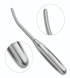 Elevador Zigomático Dingman OEM, Instrumento Quirúrgico ENT, Elevador Perióstico Nasal para Rinoplastia, Acero Inoxidable, Certificado CE - Product Image 6