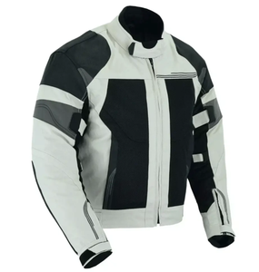 เสื้อแจ็คเก็ตมอเตอร์ไซค์พรีเมียมสั่งตัดพิเศษ ไซส์ใหญ่ ผ้าคอร์ดูร่า พร้อมอุปกรณ์ป้องกัน กันลม เสื้อแข่งมอเตอร์ไซค์ - Product Image 5