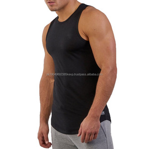 Camisetas sin Mangas para Hombre, Servicio OEM, Mejor Precio Competitivo, Cuello en U, Tirantes Anchos, Camisetas de Tirantes para Hombre - Product Image 1