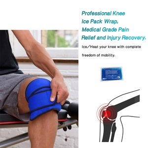 U-BEST 9401 Neoprene Unisex <b>Knee</b> Therapy Wrap with Ice/Hot <b>Compress</b> <b>Support</b> Pull-On Closure One Size Fits Most Protection - Product Image 4