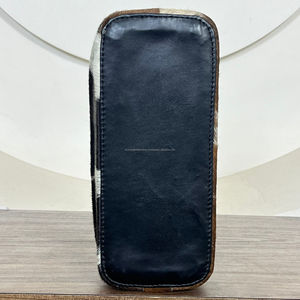 Premium Design Western Hand Tooled Leather Hair On Cowhide Tray Handmade Decorative <b>Storage</b> Holder for Keys Wallet Jewelry Items - Product Image 6