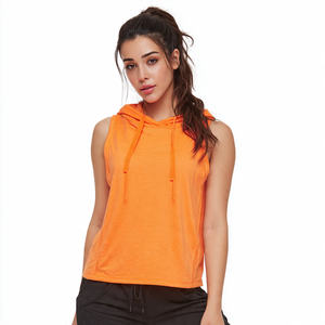 Hauts à capuche imprimés de haute qualité pour l'entraînement, pour femmes et hommes, sans manches, pour la musculation, streetwear en polaire - Product Image 4