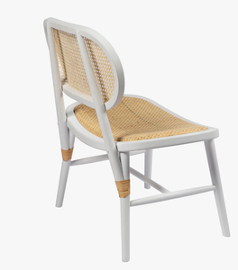 Silla de Comedor Moderna de Ratán Ancho de Lujo con Estructura de Madera para Hogar, Oficina, Exterior, Villa, Parque, Apartamento - Venta al por Mayor - Product Image 2