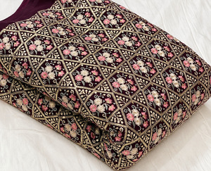 Malty embroidery fabric custom cotton fabric fancy fabric textile fabrics embroidery fabric <b>abaya</b> fabric kaftan fabric wholesale - Product Image 3