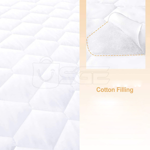 Premium Hotel 4 Corner Elastic Mattress Protector Knitted 400TC Breathable Surface Secure Fit Long Lasting Bedding Performance - Product Image 2