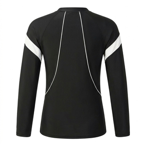 2026 New Design Printed Thermal Fleece <b>Compression</b> Jersey <b>Men</b> Full Zip Long Sleeve Rash Guard Moisture-Wicking Breathable Quick - Product Image 5