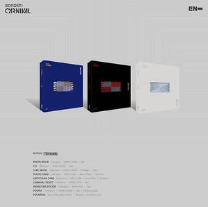 ENHYPEN BORDER : CARNIVAL (STANDARD ver) K-Pop Music Cd Paper Plastic <b>Materials</b> Korean Language All Ages - Product Image 3