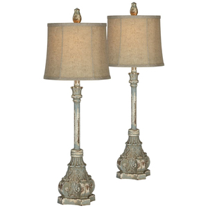 Lampe de table traditionnelle en laiton avec abat-jour en tissu noir Empire, interrupteur E27, grande taille, décorative pour salon - Product Image 3