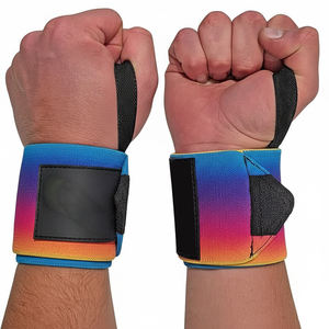 Bandes de poignet de camouflage pour haltérophilie, support de poignet réglable pour tractions, bandes de poignet pour powerlifting et musculation - Product Image 6