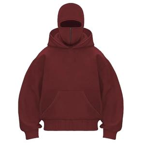 Sudadera con Capucha para Hombre, 100% Algodón, Tejido Terry, Bordado Sólido, Bolsillo Frontal, Ecológica, Transpirable, Estilo Casual y Cómodo para el Día a Día - Product Image 3