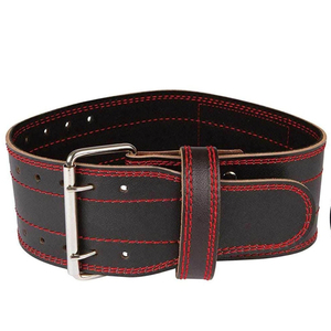 Ceinture de musculation en cuir en gros avec boucle en acier, support réglable antidérapant et robuste pour la gym, le soulevé de terre et la force athlétique - Product Image 2