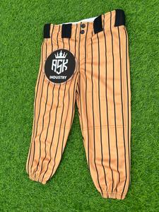 Pantalones de Béisbol Unisex con Rayas, 100% Poliéster, Secado Rápido, Anti-UV, Pantalones Deportivos de Equipo con Bolsillos, Servicio OEM - Product Image 5