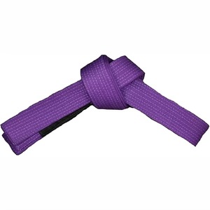 Ceintures de karaté en coton de qualité supérieure avec logo personnalisé, équipement d'entraînement d'arts martiaux avec emballage haut de gamme, ceintures de karaté et de BJJ en coton - Product Image 3