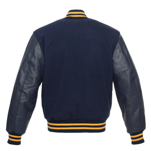 <b>Men</b> American Style Varsity Letterman University College Baseball <b>Jacket</b> Comfort Effortless <b>Long</b> Length for Winter <b>Jacket</b> for man - Product Image 4