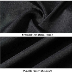 เสื้อแจ็คเก็ตกันลมกันน้ำแบบใหม่สำหรับฤดูหนาว  บุด้วยผ้าควิลท์  พร้อมซิปด้านหน้า  คอตั้ง  สีพื้น  สำหรับกิจกรรมกลางแจ้ง - Product Image 4