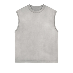 Conjunto de Camiseta sin Mangas y Pantalones Cortos Deportivos para Hombre, Talla Grande, para Gimnasio, Entrenamiento, Verano, Proveedor de Pedidos al por Mayor - Product Image 6