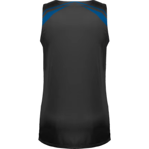 Camiseta Deportiva sin Mangas con Cuello en V para Mujer, Absorbente de Humedad, Ajustada, de Poliéster, para Todas las Temporadas, Color Sólido - Product Image 3