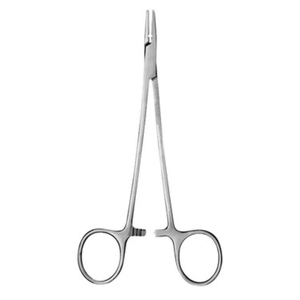 Portaagujas de madera Crile de 15 cm con ranura, instrumento quirúrgico de acero inoxidable para sutura, herramienta de pinza para sujetar agujas dentales - Product Image 1
