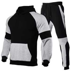 Veste et pantalon de jogging pour homme, coupe ajustée, col rond, taille élastique, manches courtes, respirant, écologique, séchage rapide, léger - Product Image 5