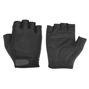 Fabricant OEM, gants de vélo unisexes sans doigts, amortissants, demi-doigts, polyester, qualité supérieure, Pakistan - Product Image 2