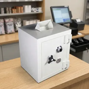 Coffre-fort de dépôt d'espèces pour comptoir de magasin, résistant au feu et au vol, avec sécurité renforcée pour magasin CT-151 - Product Image 1