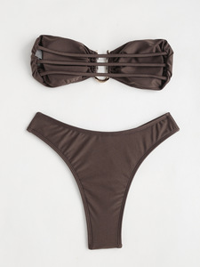 Nouvel Arrivage 2026 Ensemble Bikini Femme Imprimé Léopard Léger Séchage Rapide Maillot de Bain - Product Image 4