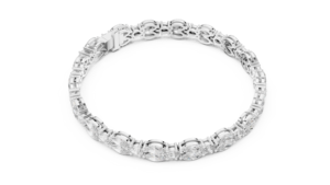 10Kt White Gold Pear Marquise Diamond <b>Bracelet</b> 54 Stones 9.029Ct High Jewelry Luxury Designer Statement Bridal Party Wear Luxe - Product Image 4
