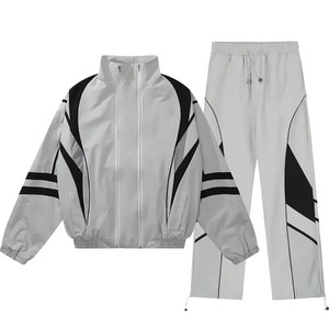 Waterproof Custom Logo <b>Lightweight</b> Men 's Windbreaker Tracksuit Outdoor Comfortable Windbreaker Tracksuit Set in Top Quality - Product Image 6