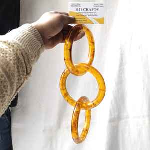 งานตกแต่งผนังแบบแขวนรูปวงกลมหลากสีสัน โปร่งแสง เป็นมิตรกับสิ่งแวดล้อม ทำจากเรซิ่น แฮนด์เมด ปรับแต่งได้ ใช้เป็นฉากกั้นห้อง สไตล์นางฟ้า - Product Image 1