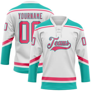 Jersey de Hockey sobre Hielo Personalizado de la Mejor Calidad, 100% Poliéster, OEM, Ligero, Duradero, de Secado Rápido y Transpirable, Gran Venta - Product Image 1