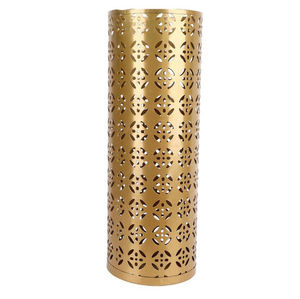 Modern Metal Umbrella Stand With <b>Gold</b> Finish Suitable For Homes Offices Hotels And Commercial Spaces Umbrella Stand In <b>Gold</b> - Product Image 1