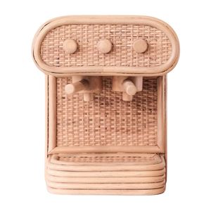 Juguetes de Mimbre para Niños, Cafetera de Juguete, Juego de Imitación de Cocina, Juguete Educativo Montessori, Precio Competitivo al por Mayor - Product Image 2
